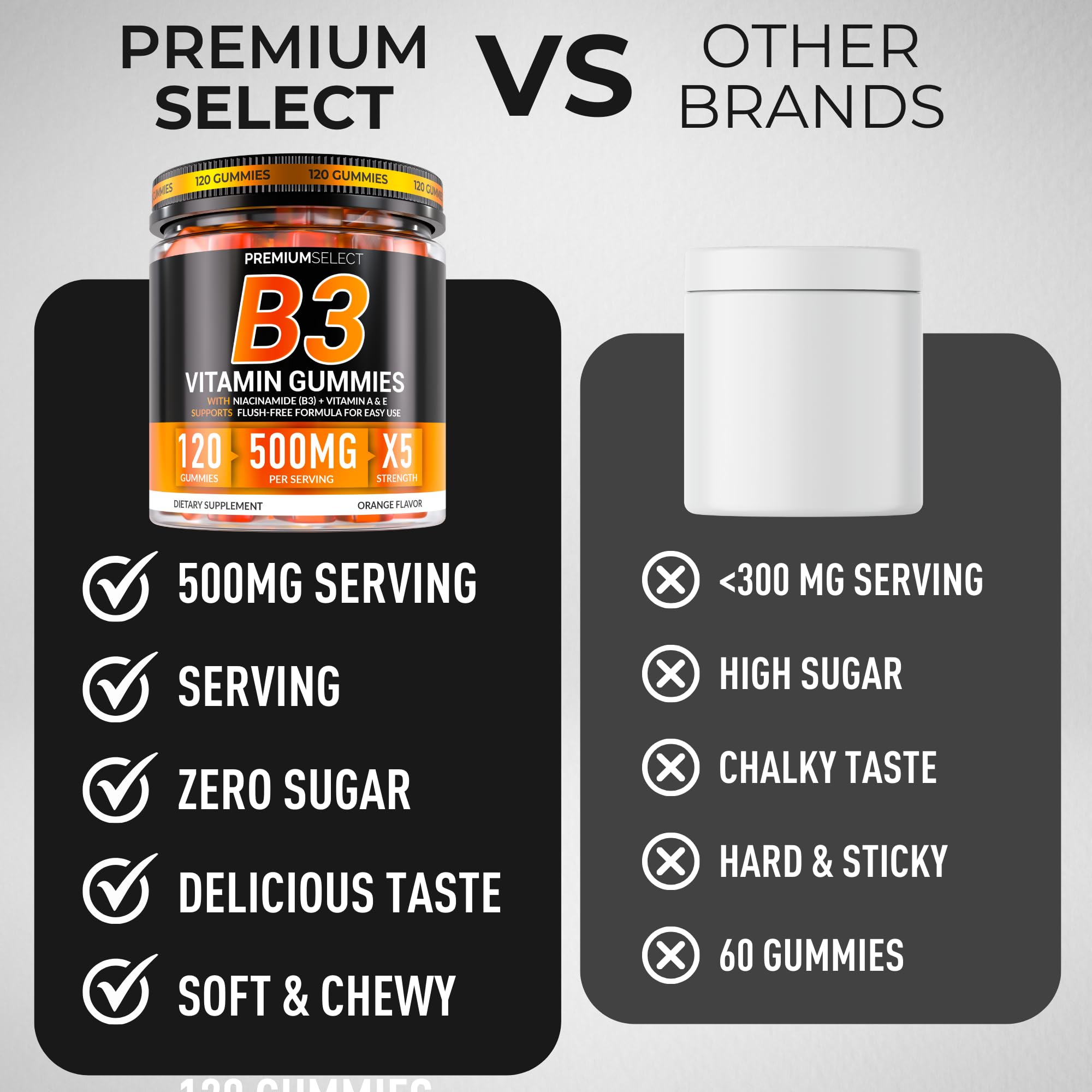 Packaging graphic highlighting non-GMO and gluten-free formula for clean daily wellness.