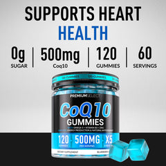 Chewy Premium Select Nutrition CoQ10 Gummies texture ideal for daily energy routines