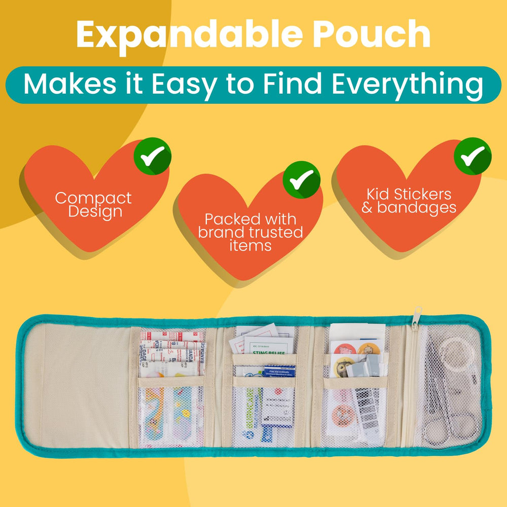 PreparaKit diaper bag version keeps essential supplies within reach.