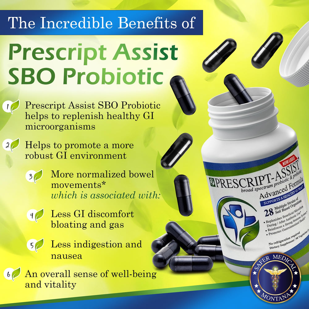 Prescript-Assist immune support capsules promote overall wellness.