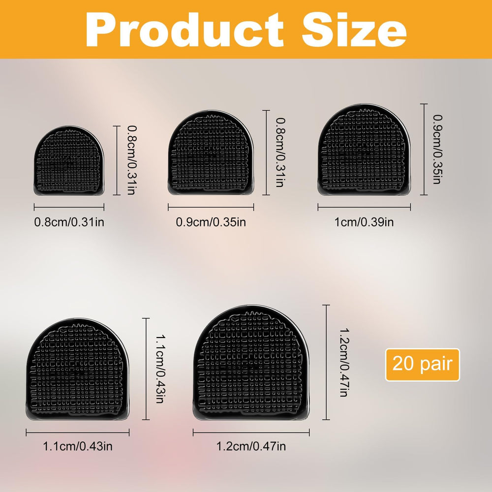 Pretwad 9mm U-shape heel tip for reliable traction