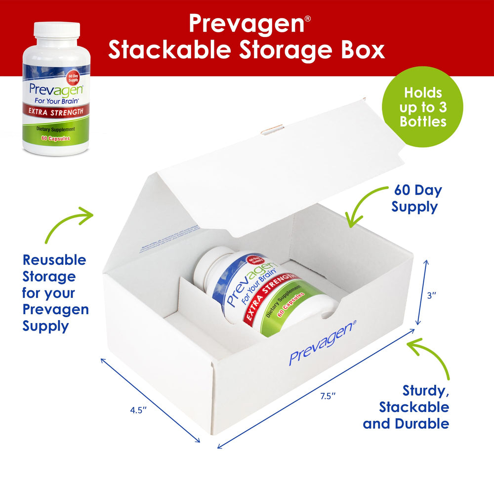 Prevagen Extra Strength capsules close-up, easy swallow design