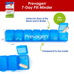 Prevagen Extra Strength capsules closeup highlights smooth capsule for easy swallowing.