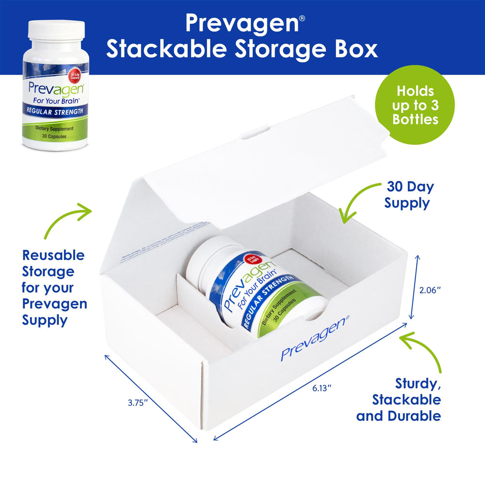 Prevagen Regular Strength capsule close-up showing easy-to-swallow design.