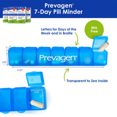 Prevagen Regular Strength capsules arranged to show easy daily use.