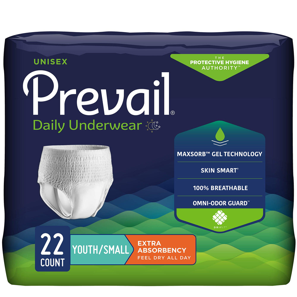 Prevail underwear with Comfort-Shape Plus for a discreet, comfortable fit.