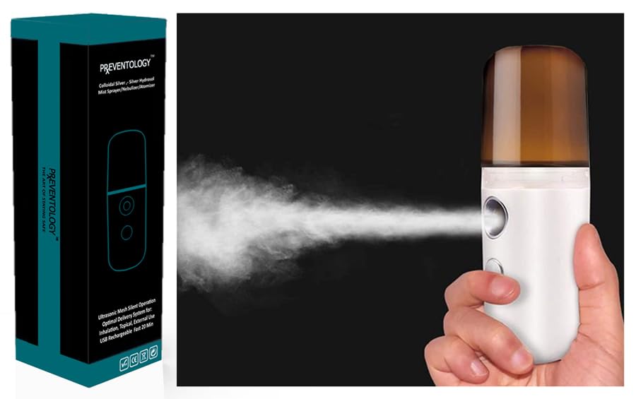 PREVENTOLOGY X ultrasonic mesh sprayer compact with quiet operation