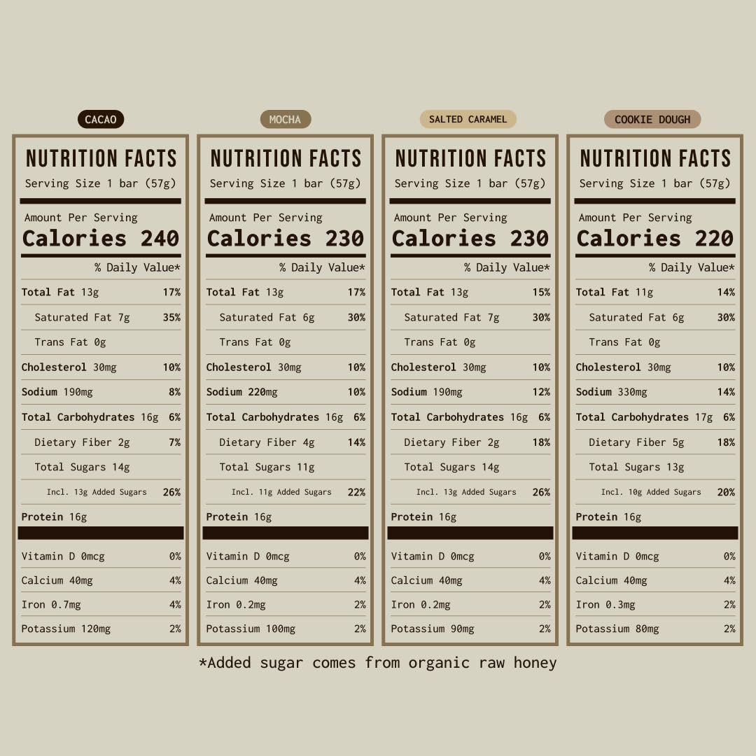 PRIMA ANCESTRAL PROTEIN BAR close-up shows crumbly texture for quick energy.