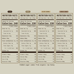 PRIMA ANCESTRAL PROTEIN BAR close-up shows crumbly texture for quick energy.