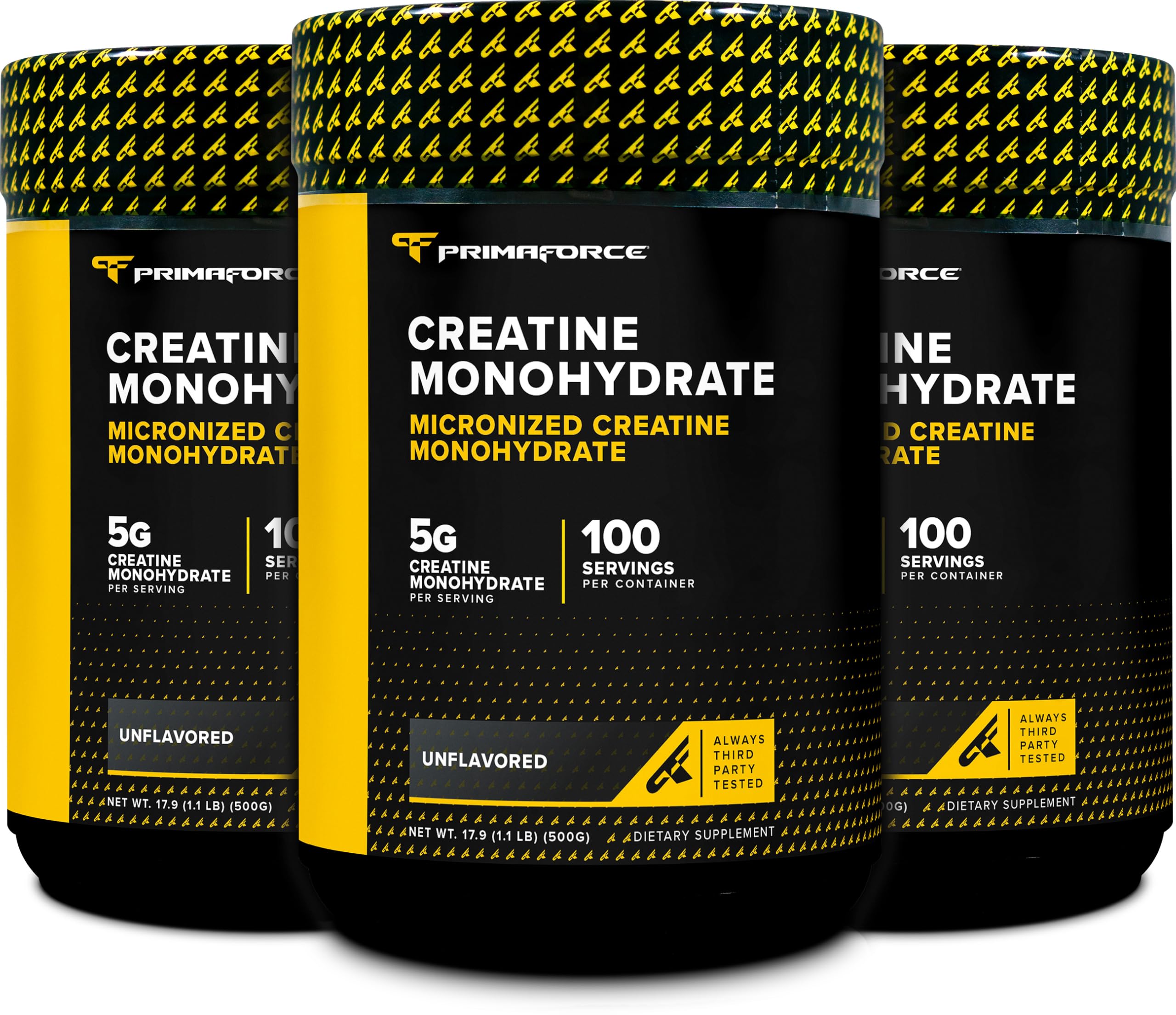 Athlete preparing a Primaforce creatine shake before training session