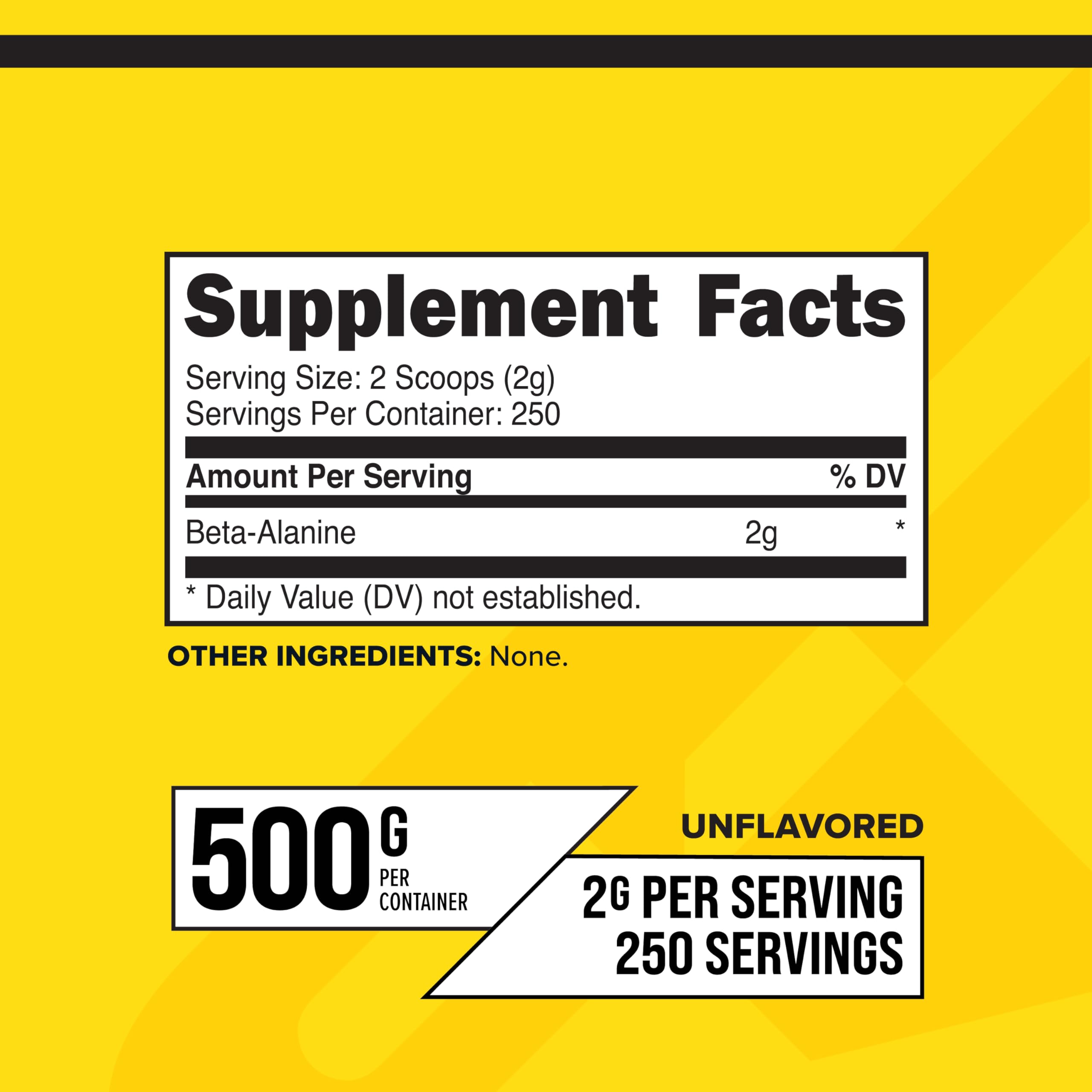 Primaforce Beta Alanine powder with scoop for convenient pre- or post-workout mixing