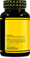 Primaforce Boron Capsules label highlights boron citrate source and purity.
