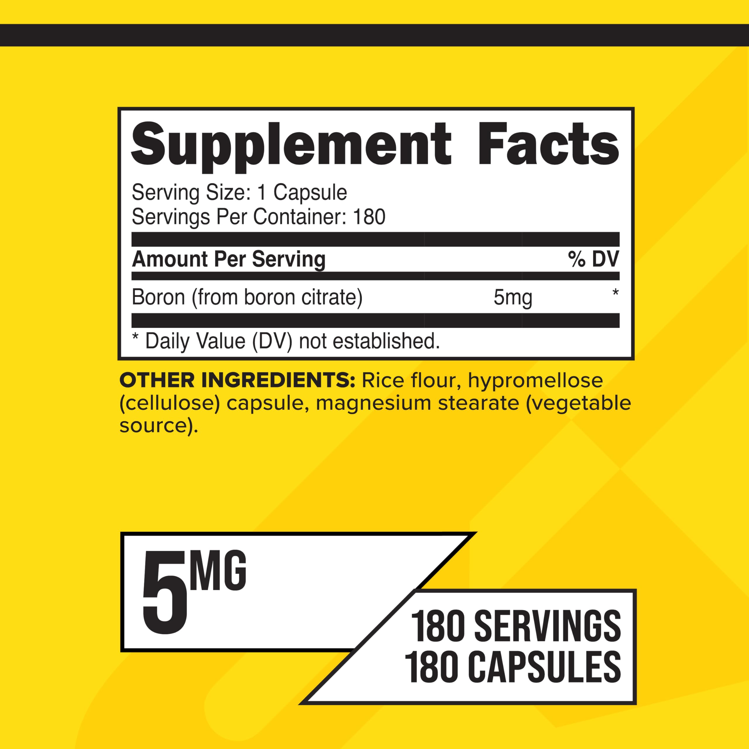 Primaforce Boron Capsules pouring for easy daily intake.