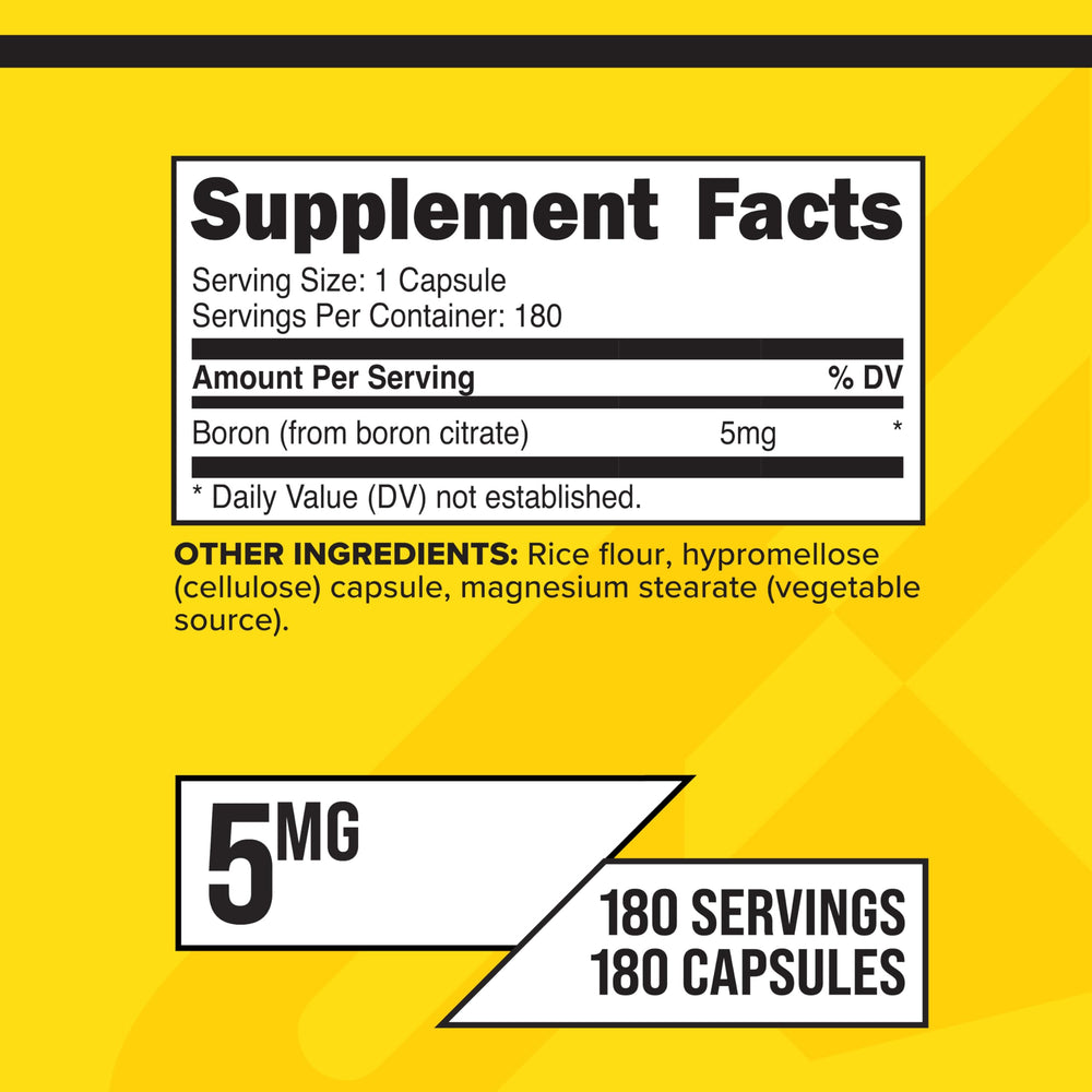 Primaforce Boron Capsules pouring for easy daily intake.