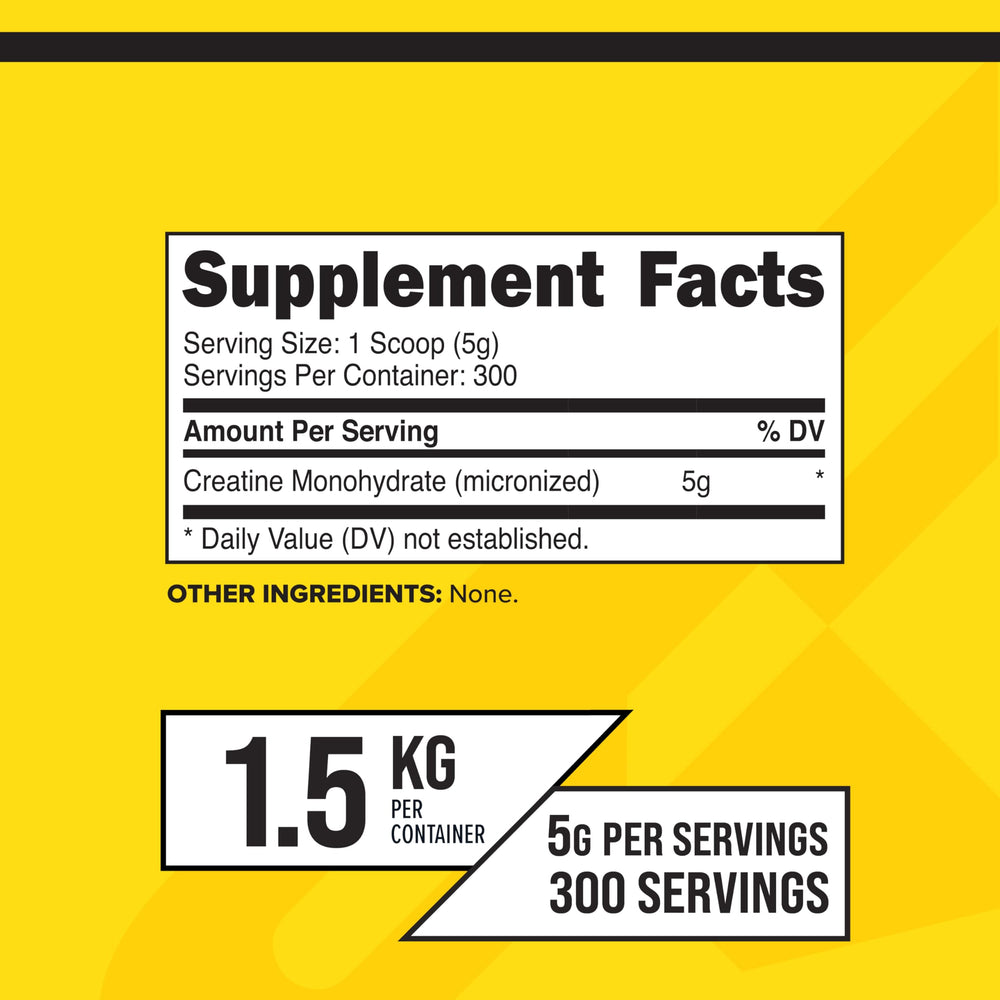 Primaforce micronized creatine powder close-up shows fine texture