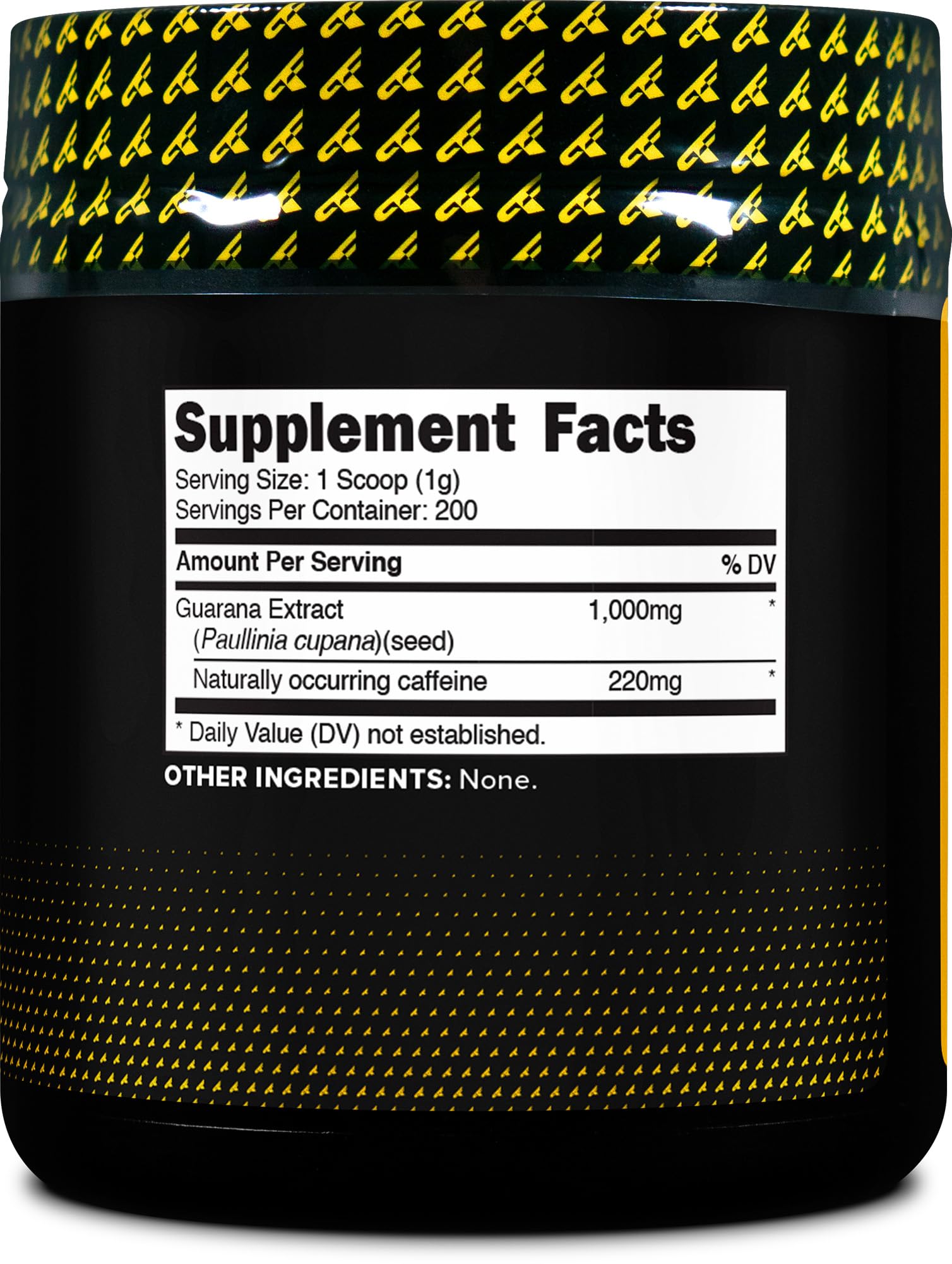 Close-up of Guarana powder texture for easy mixing.