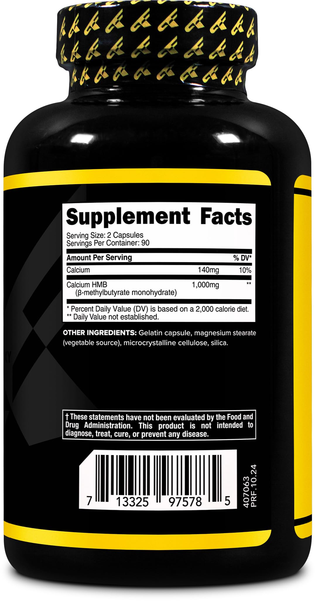 GMP and FDA registered facility seal with Primaforce HMB product