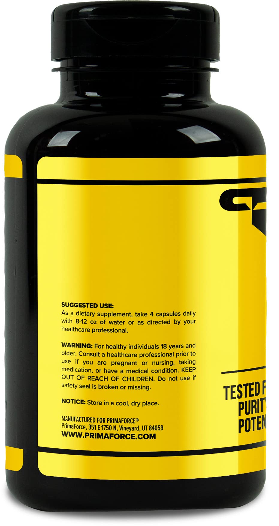 Primaforce L-Citrulline 3000mg capsules arranged for daily use.