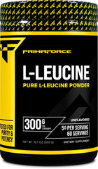 Primaforce L-Leucine bottle front—daily fitness support.
