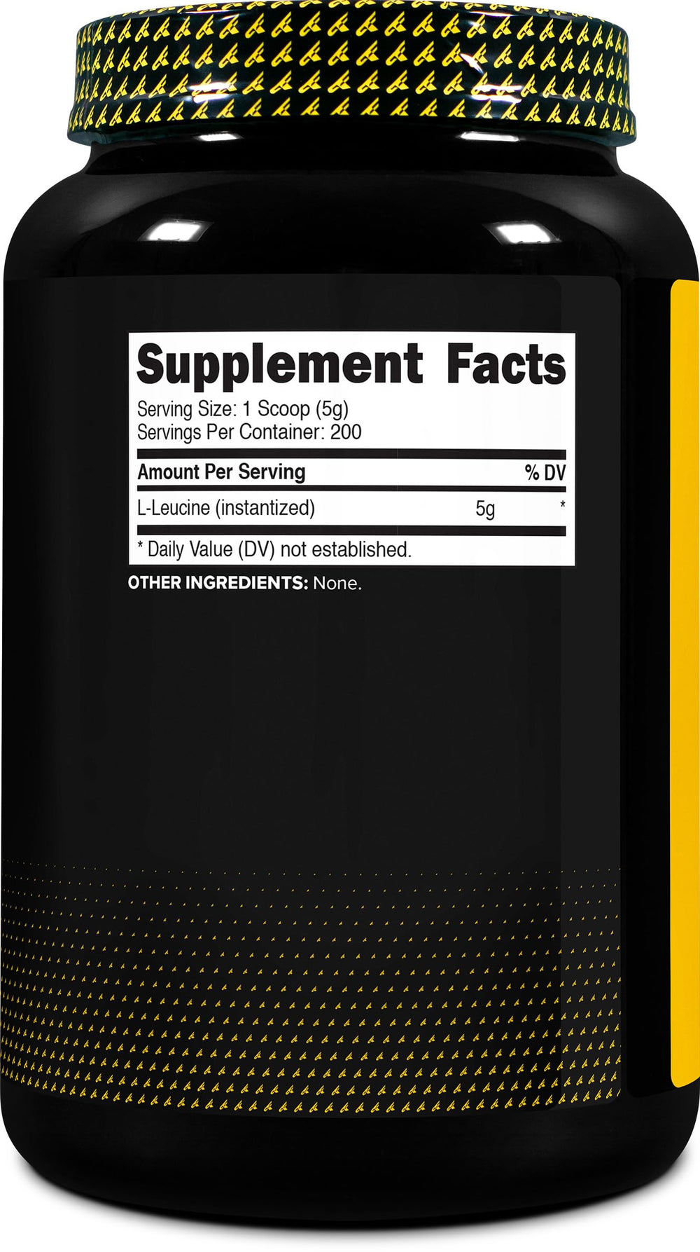 Primaforce L-Leucine powder packaging with clear labeling.