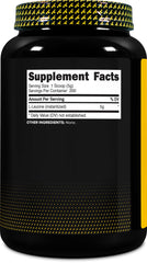 Primaforce L-Leucine powder packaging with clear labeling.
