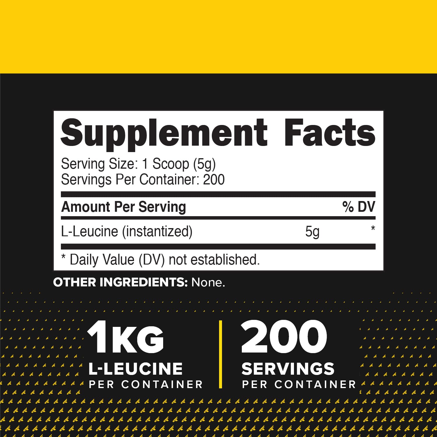 Primaforce L-Leucine powder scoop for precise serving.