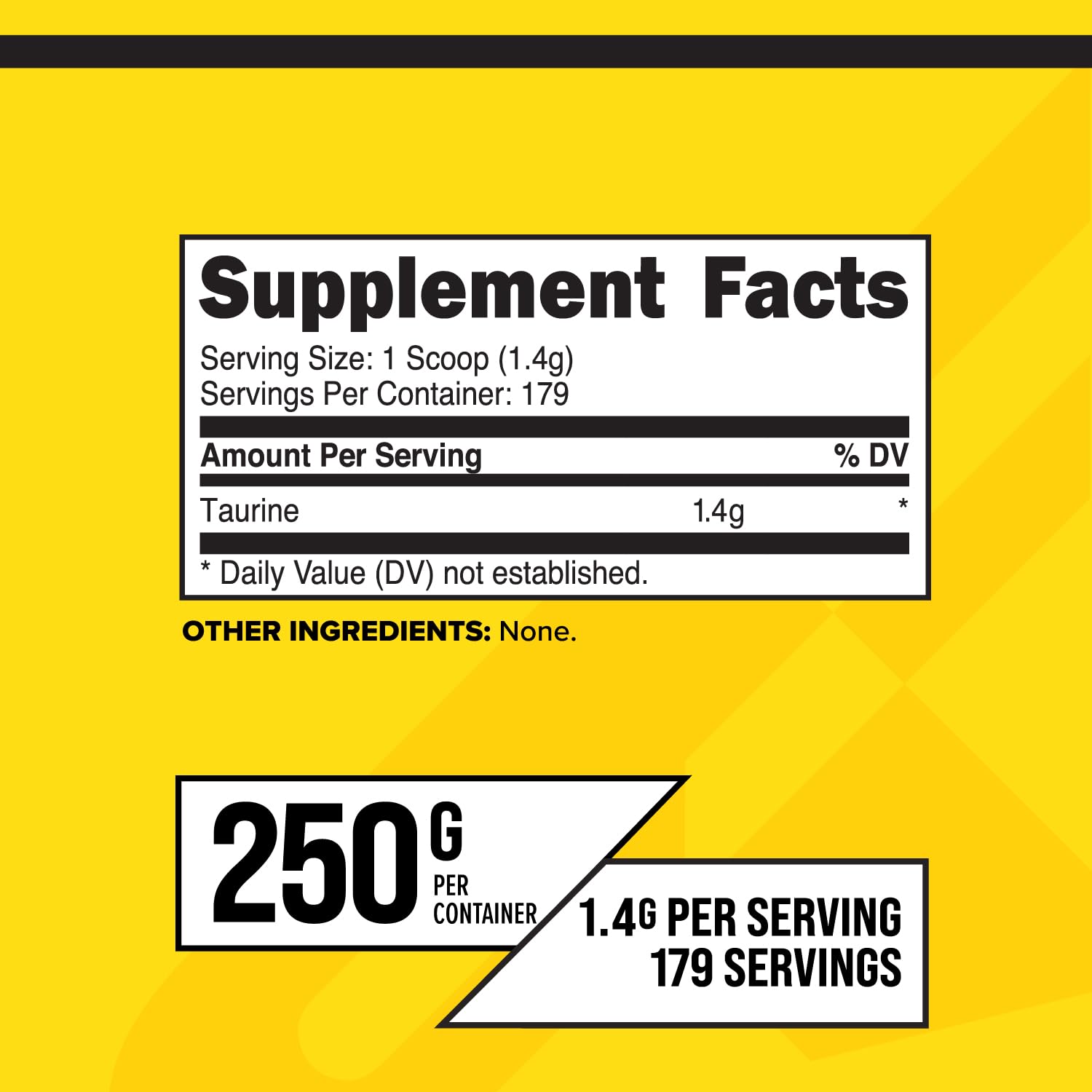 Primaforce Taurine Powder jar beside a shaker for pre-workout routines