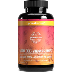 Primal Harvest ACV Gummies with apple cider focus, supporting digestion and daily wellness.