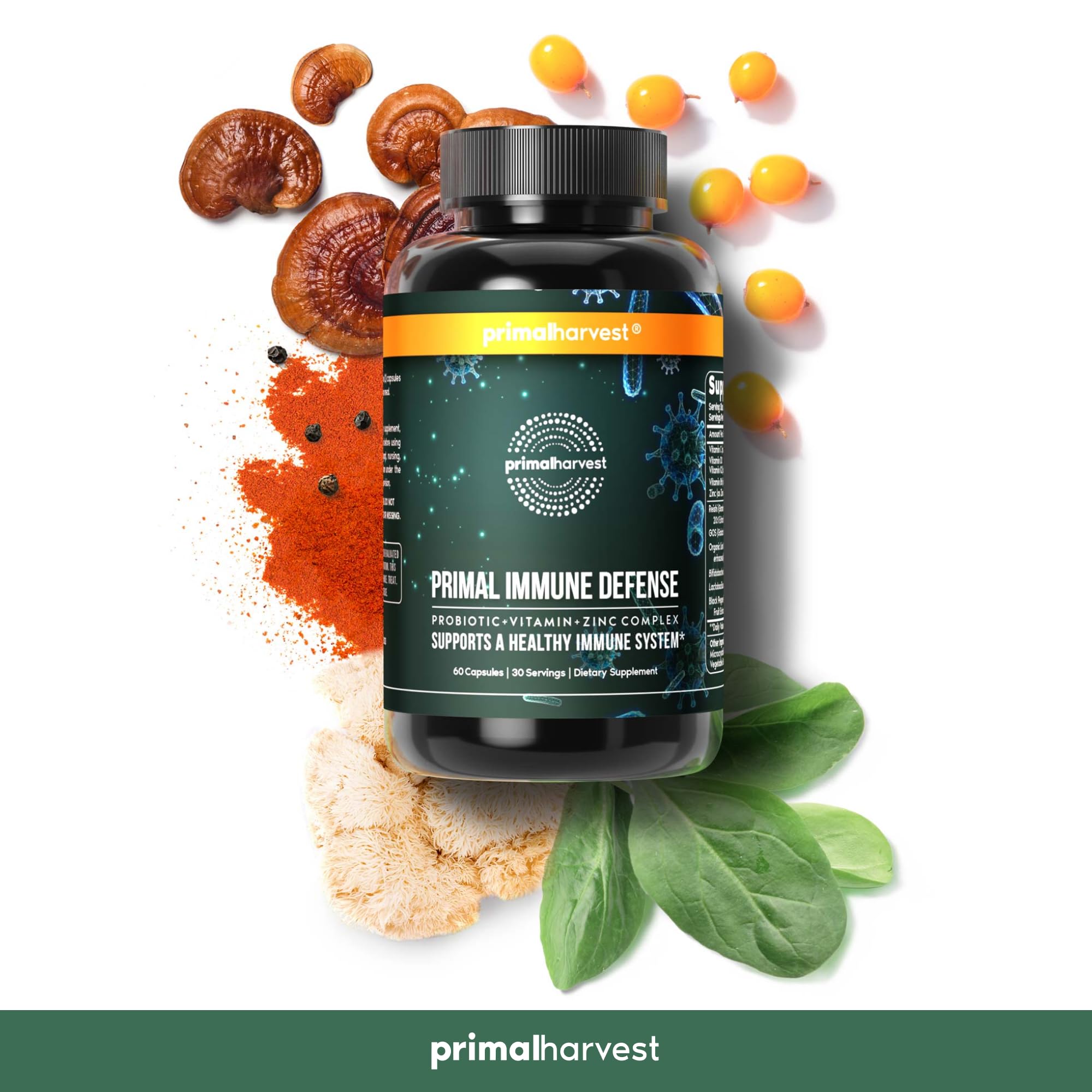 Primal Harvest GMP lab seal signals quality and third-party testing