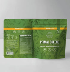 Primal Harvest Primal Greens serving scoop ready for easy daily use