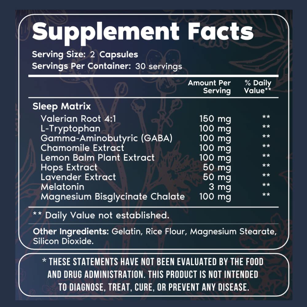 Primal Harvest Primal Sleep capsules on a wooden surface for relaxation.