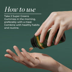 Gummy texture and natural colors emphasize vegan, gluten-free, dairy-free and soy-free formula