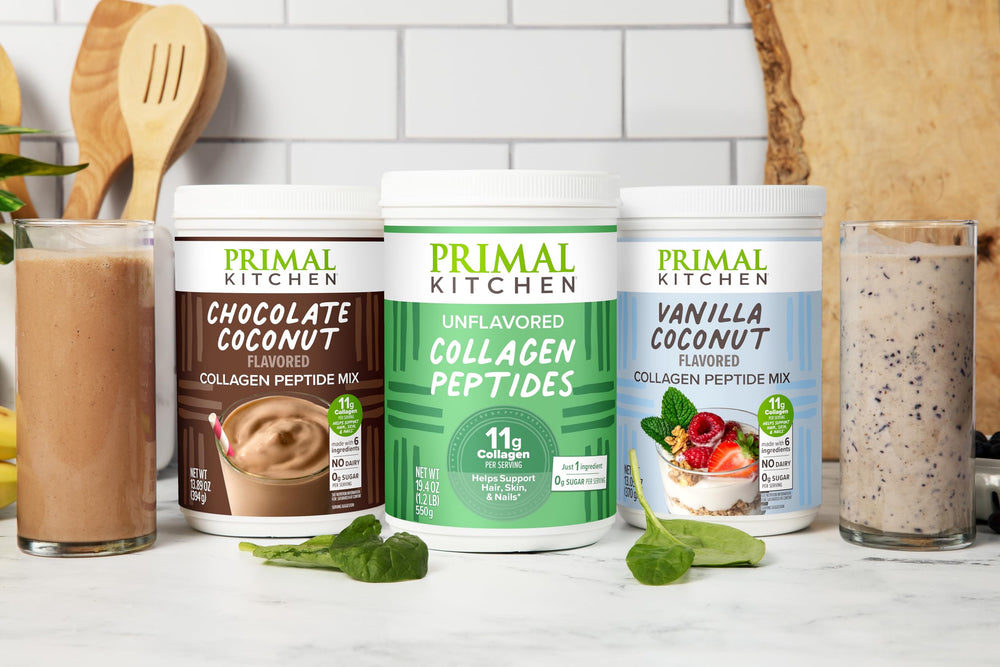 Primal Kitchen Chocolate Collagen Fuel baking idea image for versatile desserts.