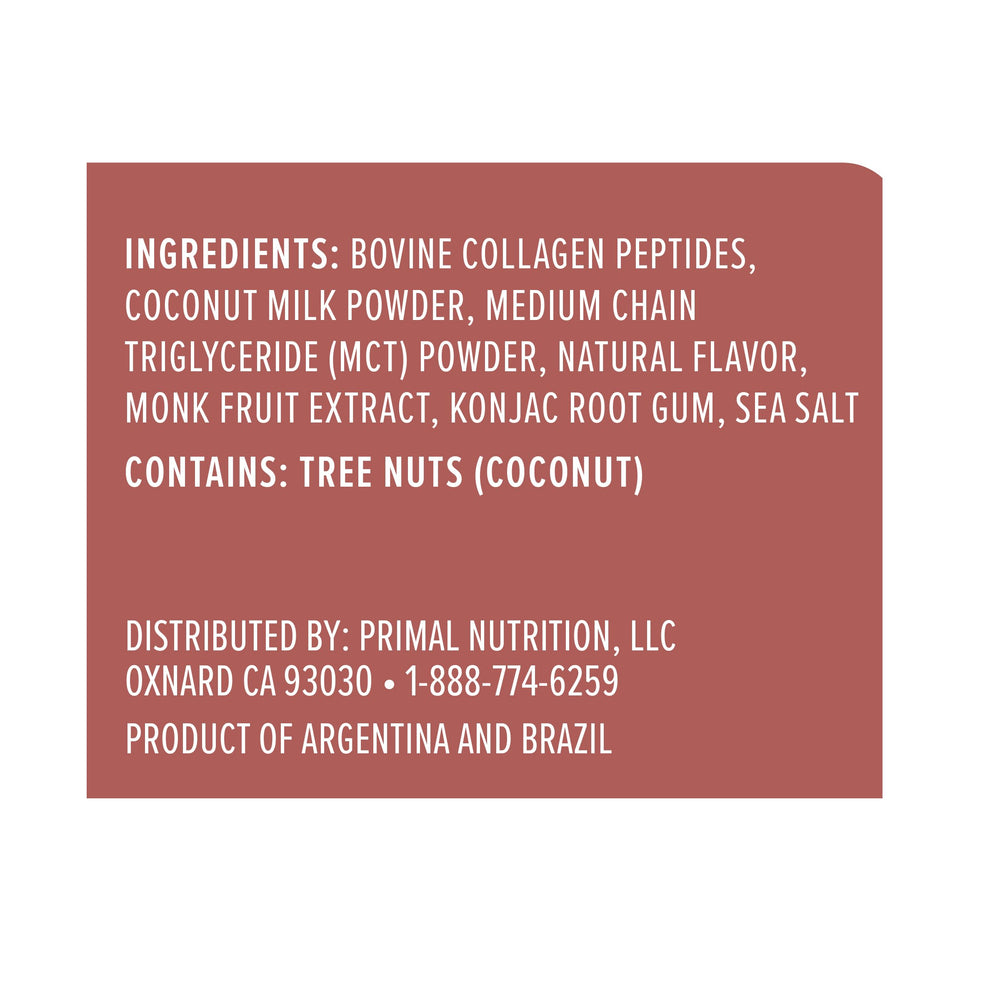 Baking with Primal Kitchen Hazelnut Collagen Creamer for dairy-free desserts