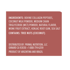 Baking with Primal Kitchen Hazelnut Collagen Creamer for dairy-free desserts