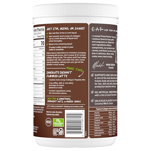 Primal Kitchen organic fair-trade cocoa powder close-up highlighting quality.