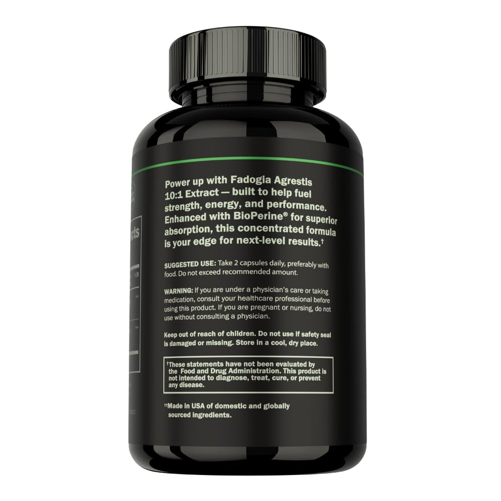 90-day supply visual featuring Prime Labs Fadogia Agrestis bottle