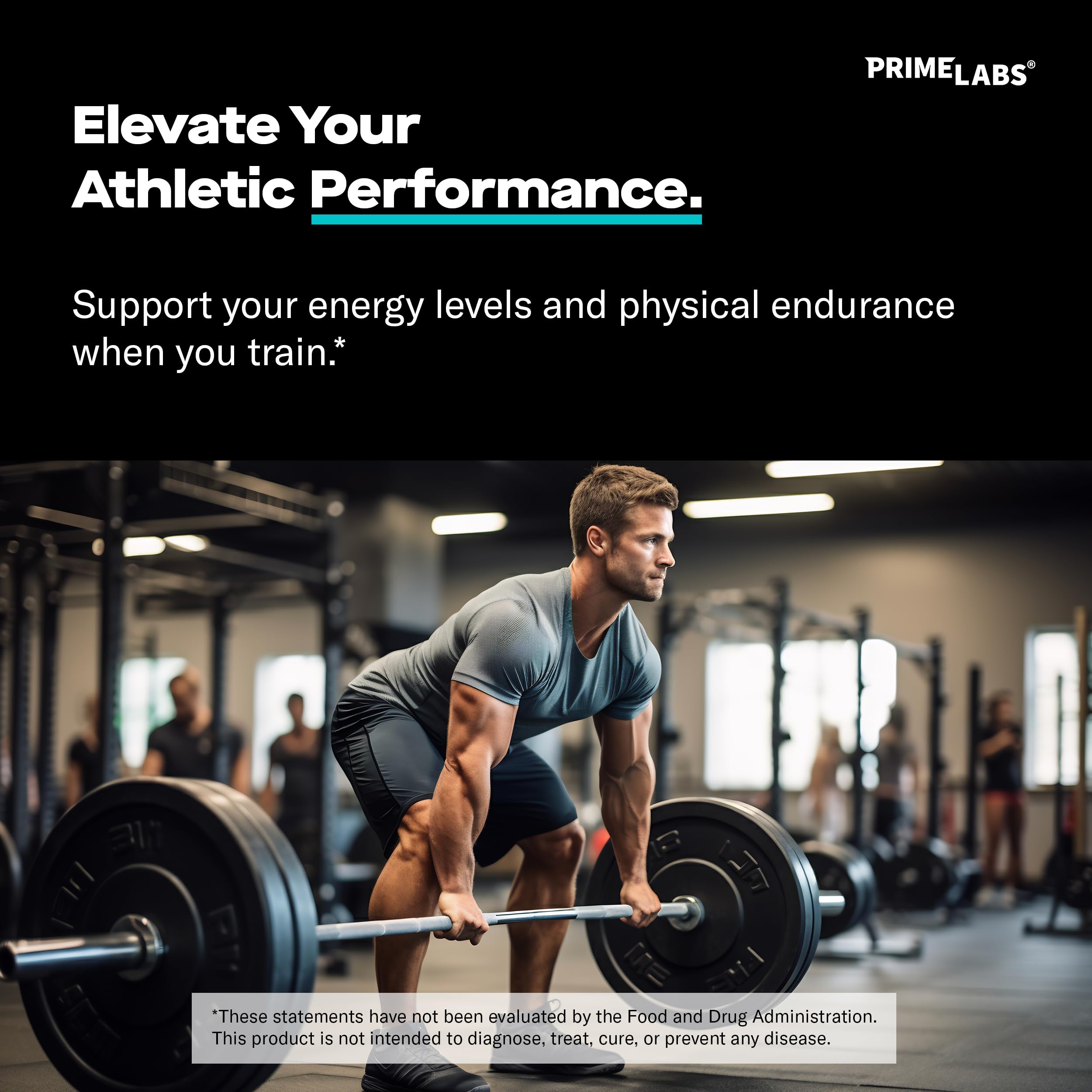 Back label of Prime Labs L Arginine 1500mg with supplement facts and ingredients.