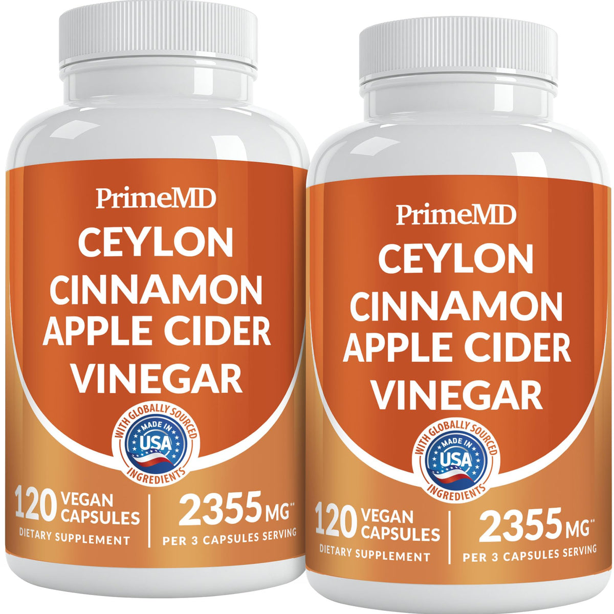 PrimeMD canela Ceilán 5 en 1, empaque frontal para compra rápida.