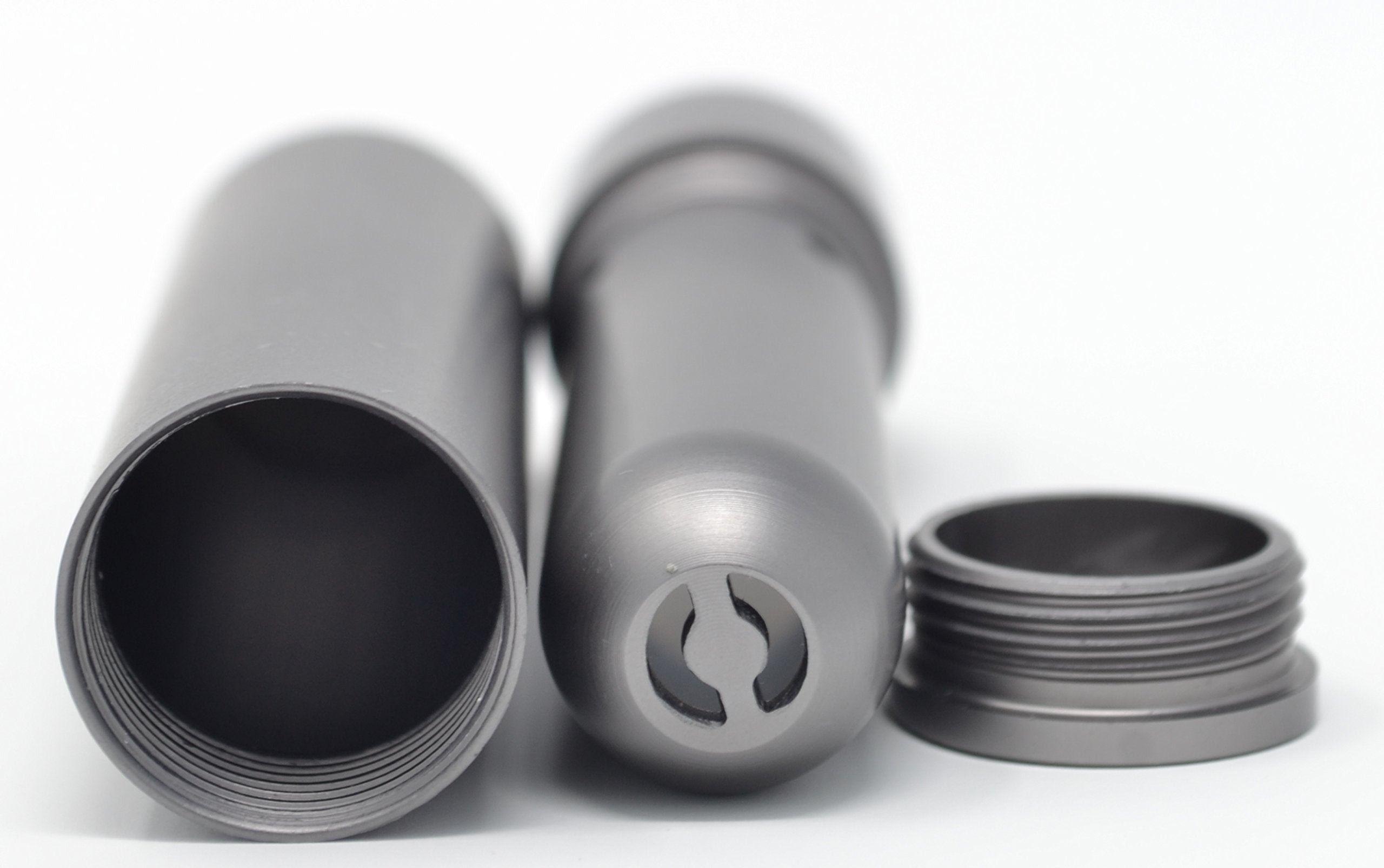 Prime Natural inhaler body aluminum alloy showcases durable, rust-free construction for daily use.