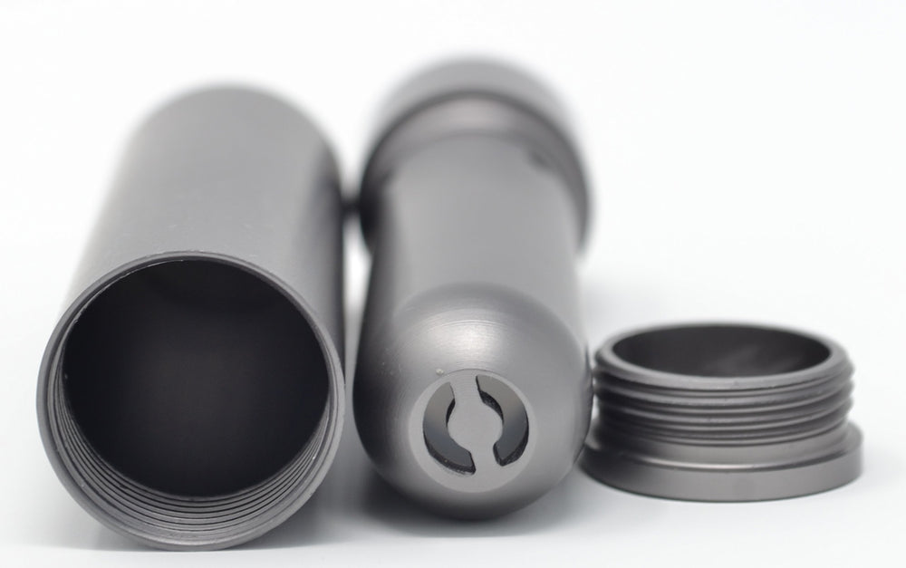 Prime Natural inhaler body aluminum alloy showcases durable, rust-free construction for daily use.