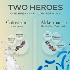 Prime Powders Colostrum Powder label close-up highlighting grass-fed purity