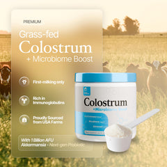 Prime Powders Colostrum Powder scoop ready for daily serving