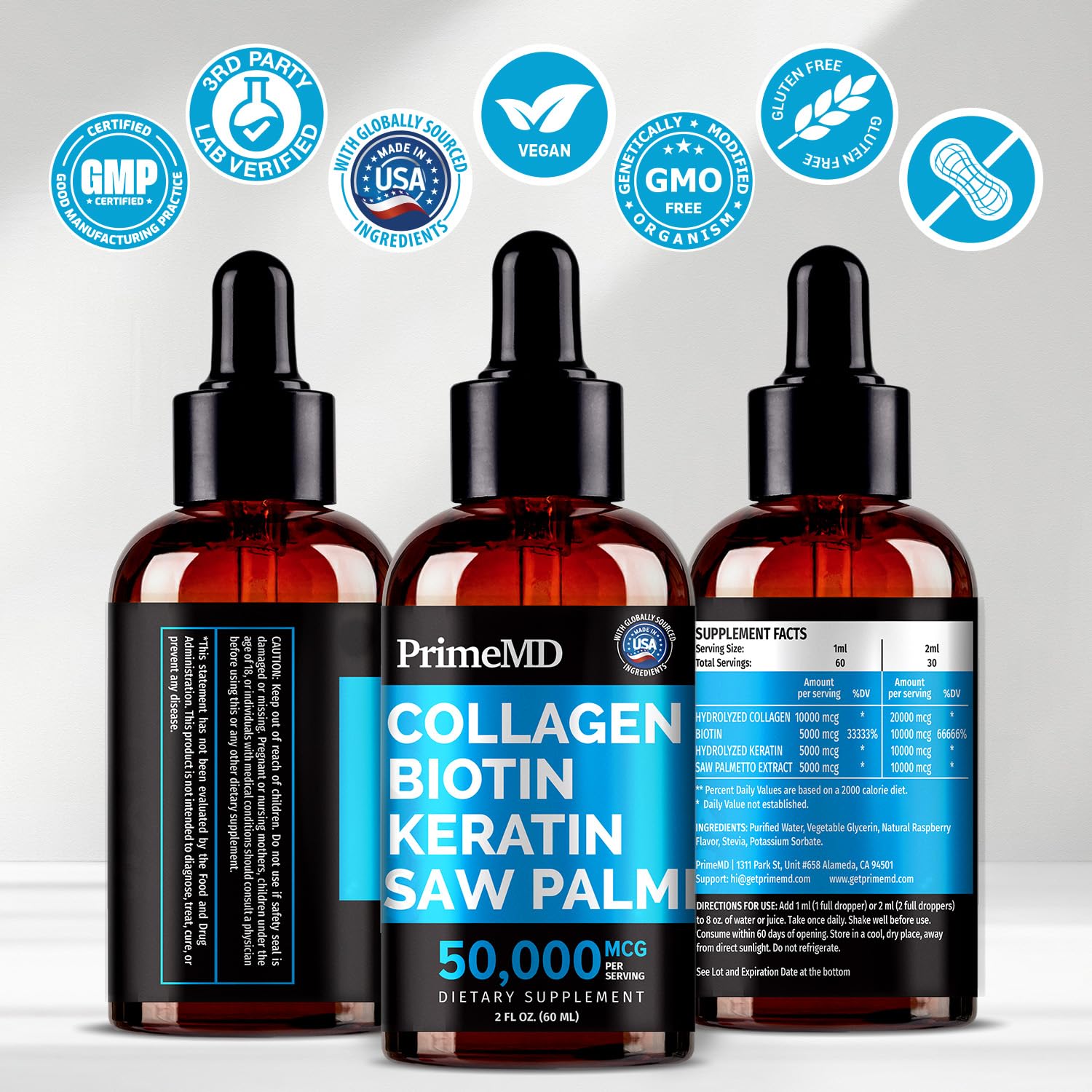 PrimeMD dosage dropper shows simple, precise use