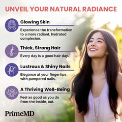 PrimeMD probiotic 20b-cfu graphic suggesting gut-friendly support for nutrient use