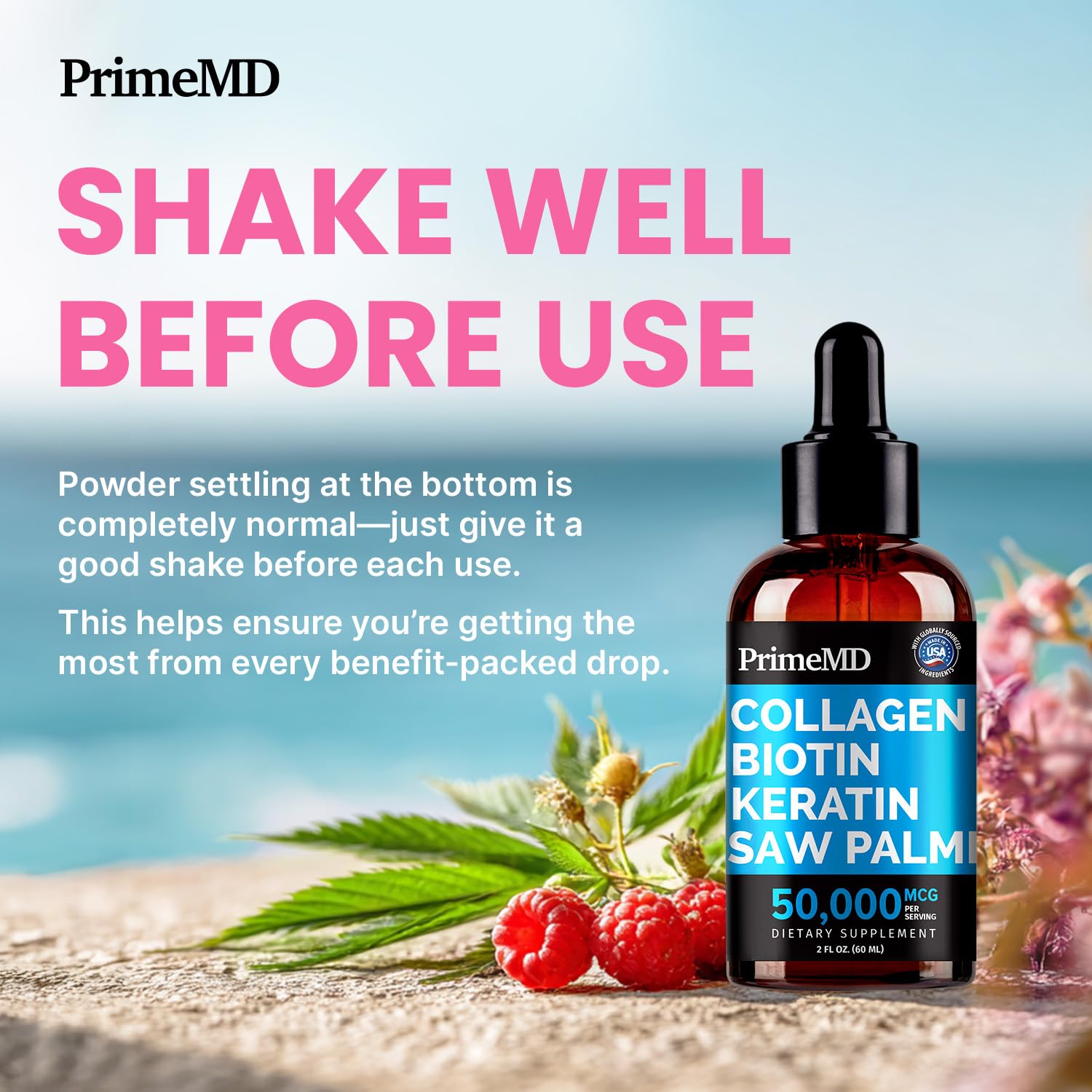 PrimeMD USA-made label reinforces quality and trust