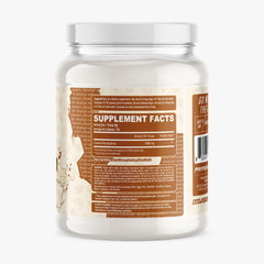 Primeval Labs Horchata flavored creatine powder scoop ready for measurable pre- or post-workout use.