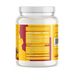 Primeval Labs creatine scoop mangonada shows easy mixing and convenience.