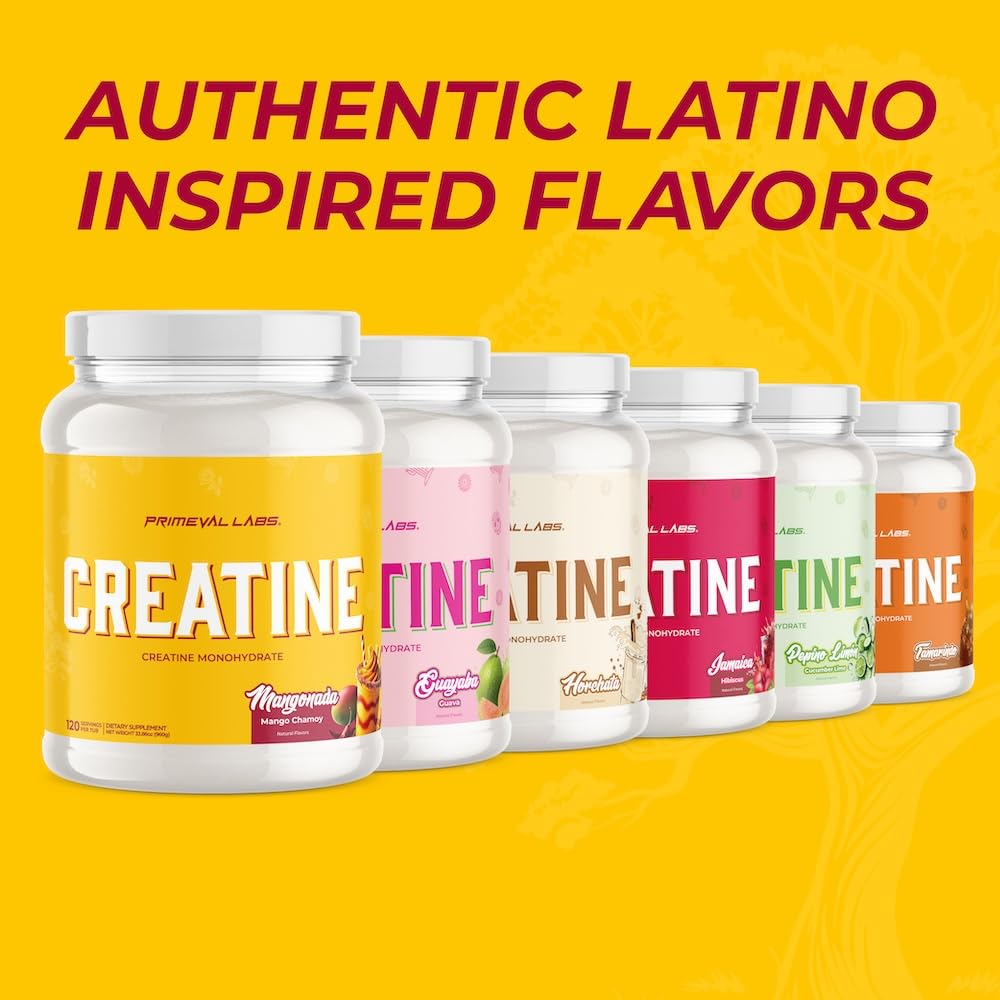 Primeval Labs mangonada bottle on shelf signals flavorful supplement option.