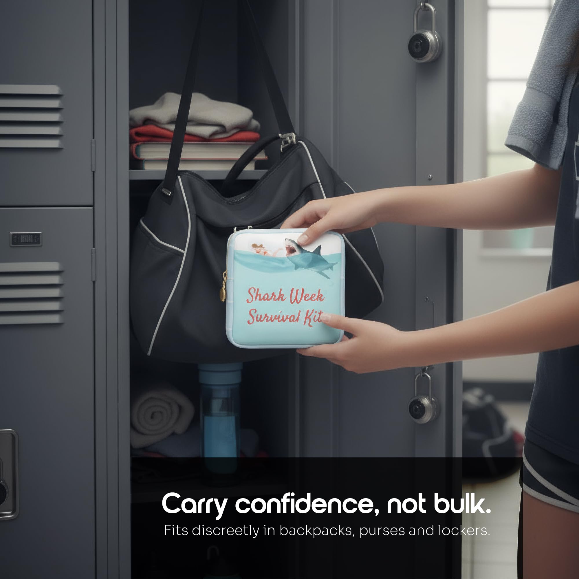 Primo Lines shark gifts edition demonstrates discreet practicality for teen daily use